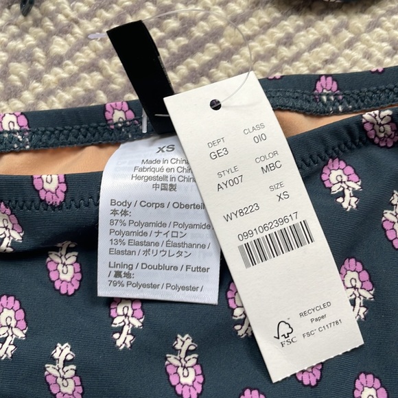 NEW J. Crew best buds bikini swim suit set - Picture 4 of 4